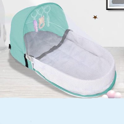 Berceau de Voyage - BabyNest™ - Vert - Royaume des Bébés