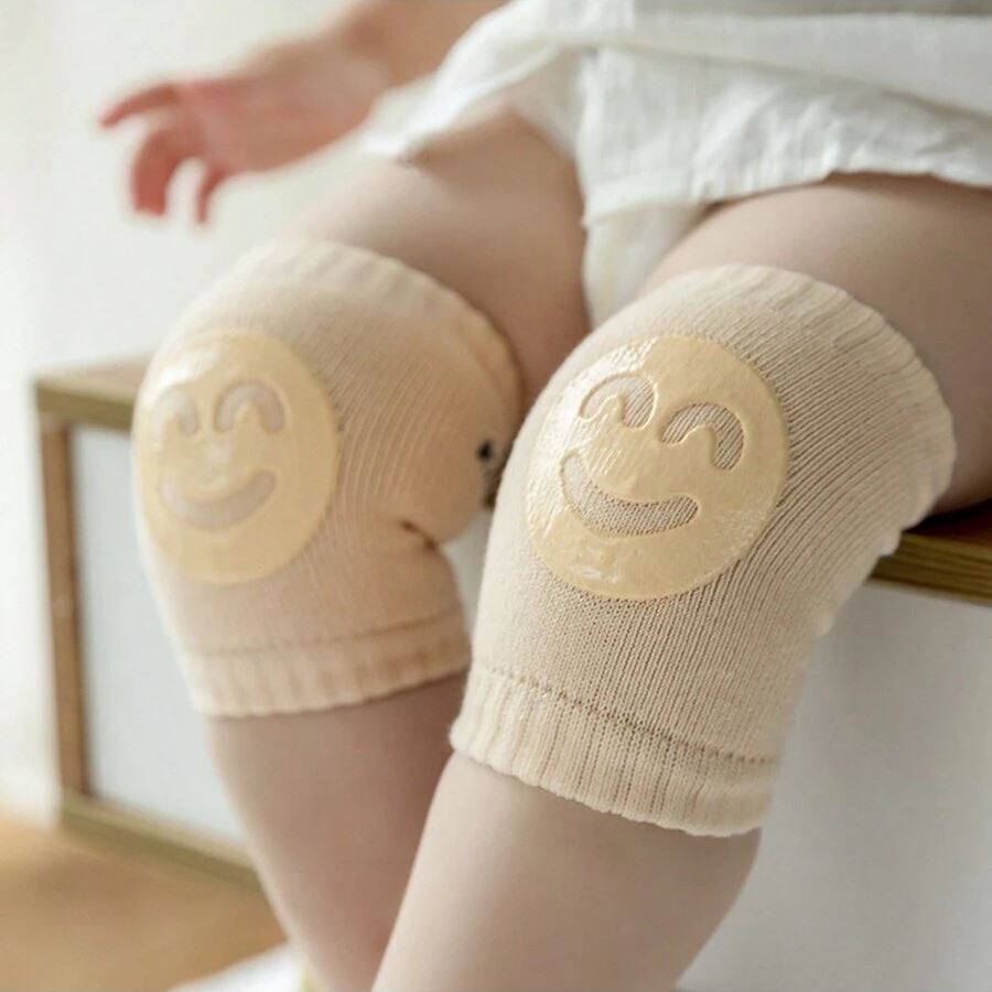 Genouillères - TotiPads™ - SmileyBeige - Royaume des Bébés