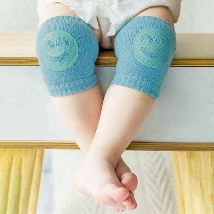 Genouillères - TotiPads™ - SmileyTurquoise - Royaume des Bébés