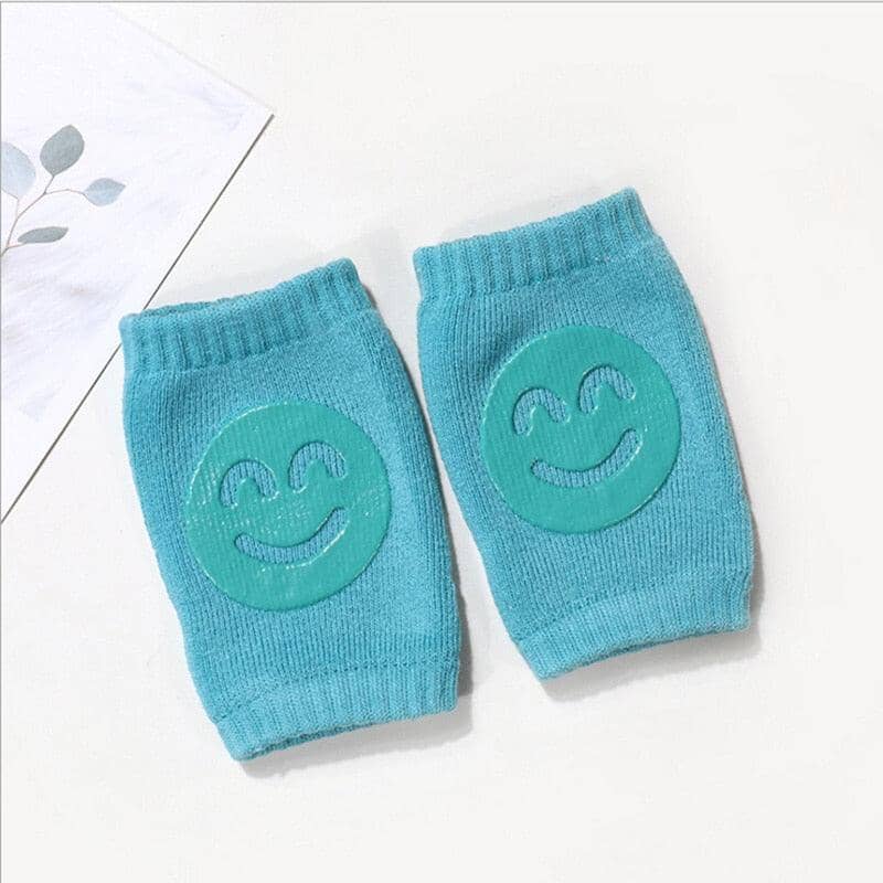 Genouillères - TotiPads™ - SmileyTurquoise - Royaume des Bébés