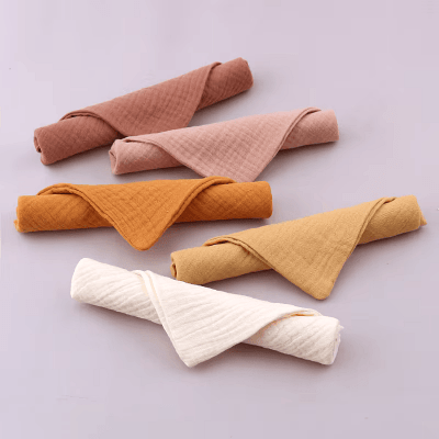 SERVIETTE POUR BEBE - BabyCottonWipe™ - Style C - Royaume des Bébés