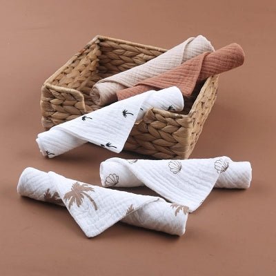 SERVIETTE POUR BEBE - BabyCottonWipe™ - Style E - Royaume des Bébés